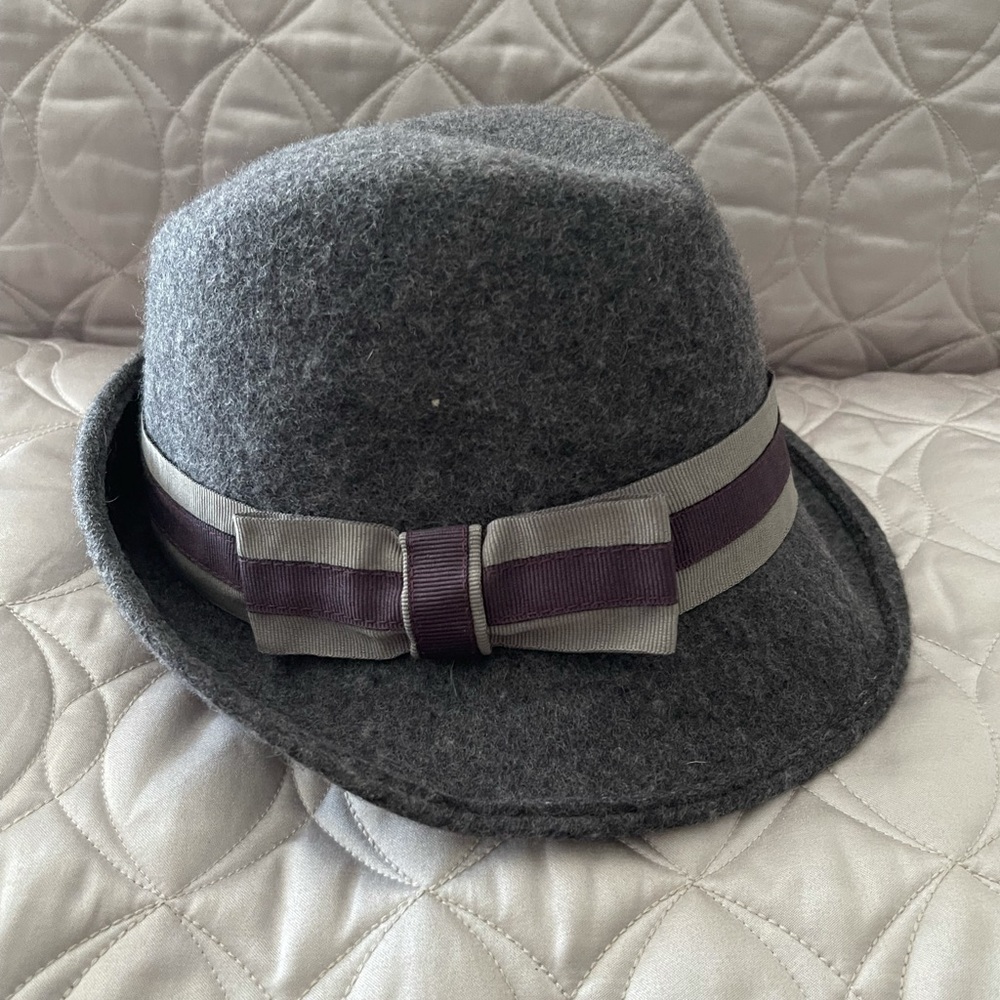 Beautiful Grey Felt Hat